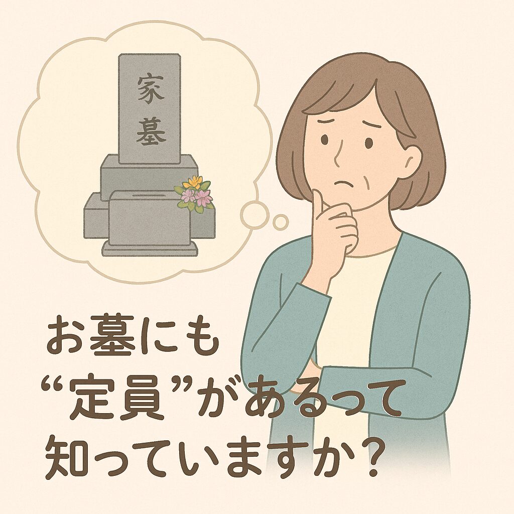 お墓 定員 人数